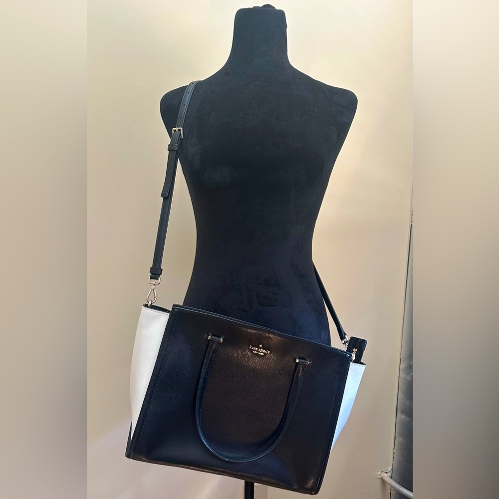 KATE SPADE two-tone work bag